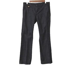 Tommy Hilfiger Vintage Mid-rise, Dark Wash, Button Back Pocket, Bootcut Jeans 6P